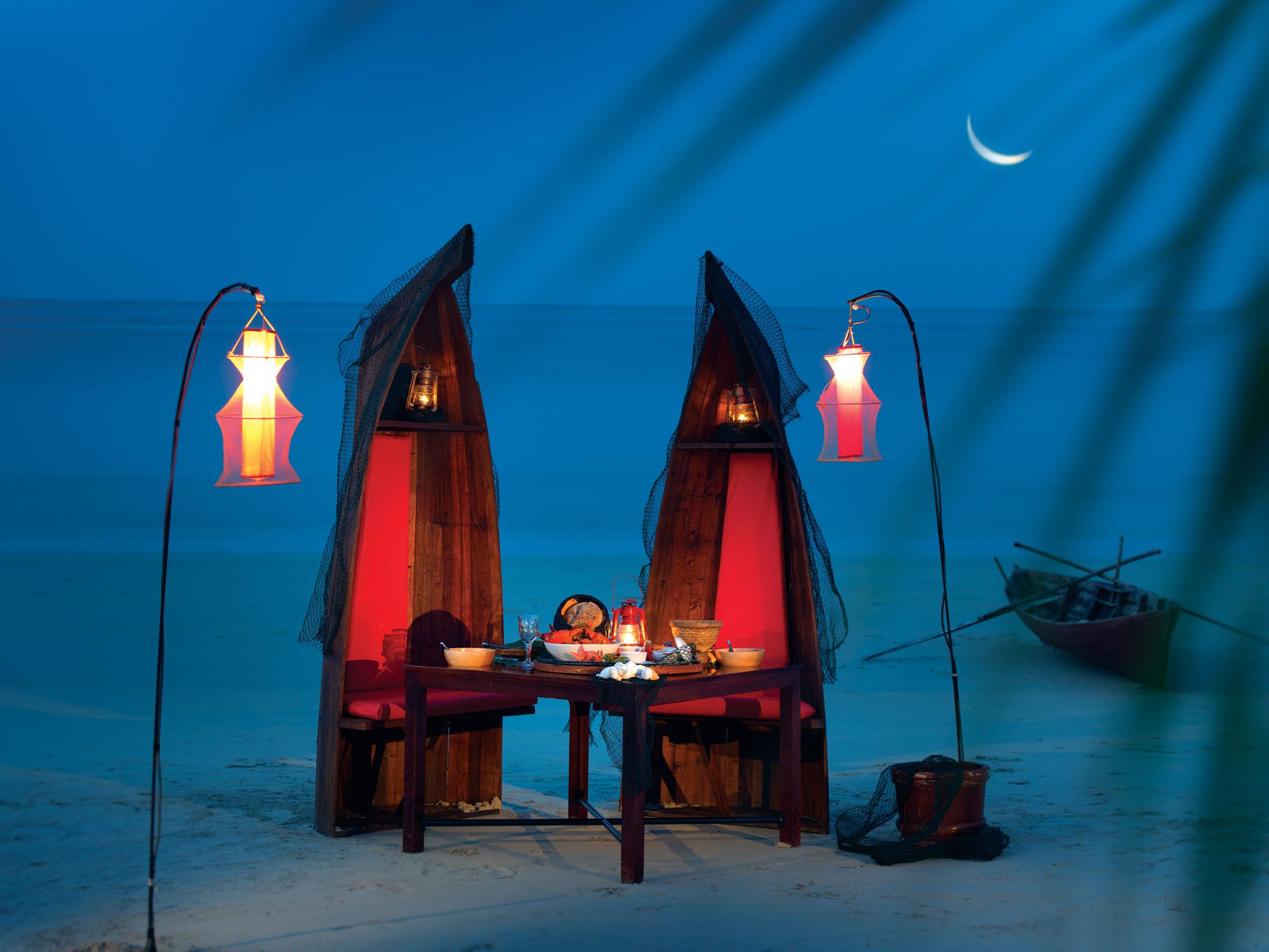 Hotel Banyan Tree Bintan Lagoi Restaurace fotografie